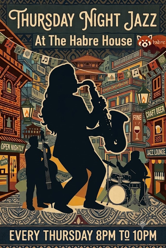Thursday Night Jazz at The Habre House poster